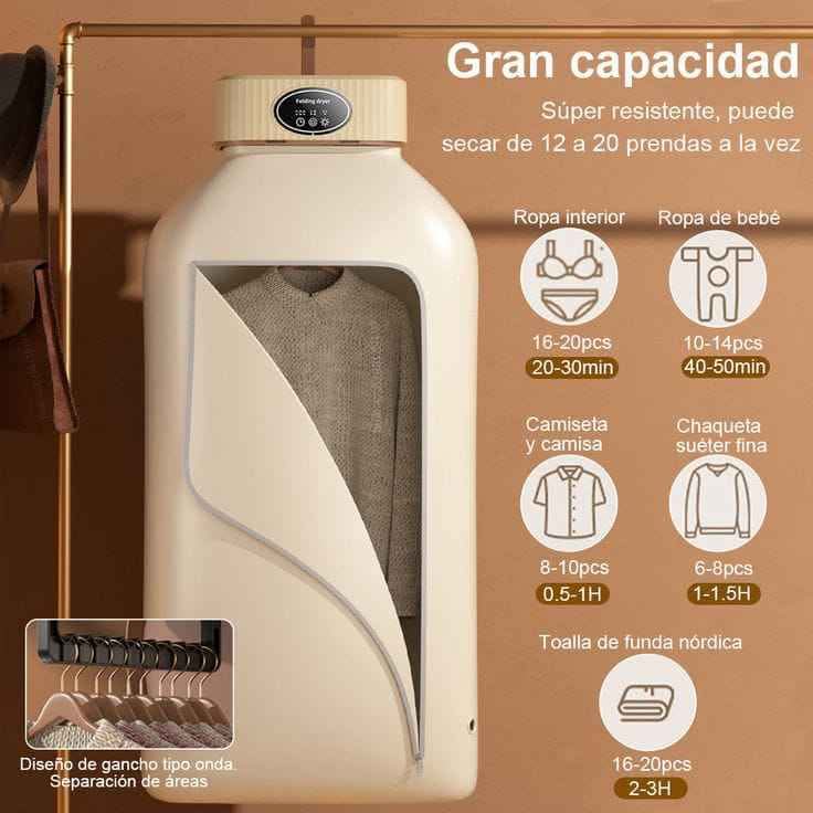 secador de ropa portatil